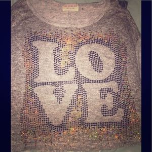 🎀CROP TOP SWEATER LONG SLEEVE VERYTHIN🎀